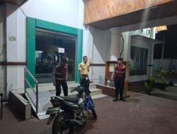Kawal Aset Finansial Daerah, Sat Samapta Polres Sukamara Awasi Ketat Bank Kalteng