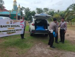 SATLANTAS POLRES SERUYAN GELAR POLANTAS MENYAPA DAN BAKTI SOSIAL DALAM RANGKA HUT BHAYANGKARA KE-80 TAHUN 2026