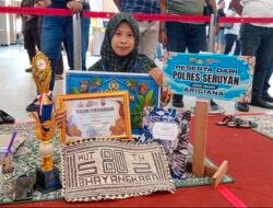 BANGGAKAN SERUYAN, ARIGIANA RAIH JUARA II LOMBA MENJAWET UWAI TINGKAT POLDA KALTENG