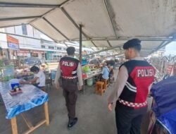 Kawal Sirkulasi Moda Transportasi Sungai, Sat Samapta Polres Sukamara Pantau Pelabuhan Jelai