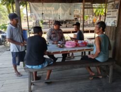 Dekatkan Diri dengan Masyarakat, Polsek Sebangau Kuala Gali Informasi dan Sosialisasi Layanan Kamtibmas