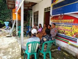 Dengar Keluhan Warga Desa Penda Ketapi, Polsek Kapuas Barat Gelar Jumat Curhat