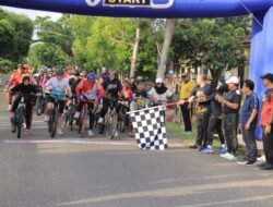 GOWES BERSAMA DI HUT BHAYANGKARA KE-80, POLRES SERUYAN DAN MASYARAKAT SERUYAN KAYUH SEMANGAT KEBERSAMAAN