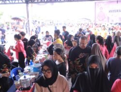 DUKUNG EKONOMI LOKAL, POLRES SERUYAN HADIRKAN BAZAAR DAN UMKM BHAYANGKARI DI PUNCAK HUT BHAYANGKARA KE-80