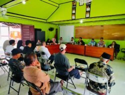 BHABINKAMTIBMAS DESA PEMATANG LIMAU HADIRI PELANTIKAN KETUA KPPS PILKADES 2026