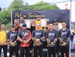 HUT BHAYANGKARA KE-80, POLRES SERUYAN UMUMKAN JUARA LOMBA SATKAMLING, BHABINKAMTIBMAS TELADAN DAN 3 PILAR