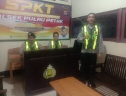 POLSEK PULAU PETAK LAKSANAKAN KEGIATAN SIAGA MAKO PADA MALAM HARI GUNA CIPTAKAN SITUASI AMAN