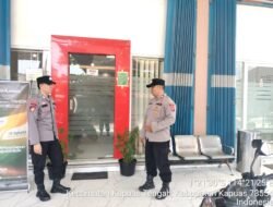 Giat Patroli objek vital ke bank BPD Rutin dilakukan Personil Polsek Kapuas tengah.
