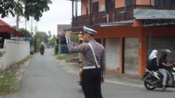 Hadir di Tengah Masyarakat, Satlantas Polres Kapuas Pengaturan Pagi