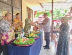 Sinergi Tiga Pilar Semakin Kokoh, Koramil 1008-05 Sambangi Polsek Kelua dan Polsek Muara Harus