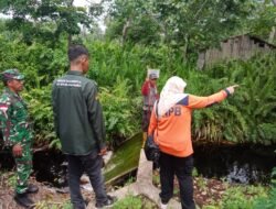 Tingkatkan Kesiapsiagaan, Danpos Koramil 07/Teluk Keramat Hadiri Kegiatan Pemetaan Karhutla dan Survei Titik Air di Wilayah Binaan