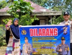 Cegah Perusakan Ekosistem Perairan, Polsek Kapuas Timur Sosialisasikan Bahaya Illegal Fishing untuk Keberlanjutan