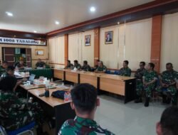 Dandim 1008/Tabalong Sambut Kedatangan Tim Audit Kinerja Itdam XXII/Tambun Bungai