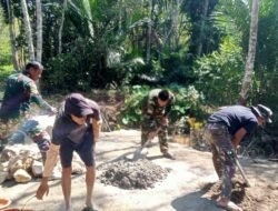 Pembangunan Empat Jembatan Kodim 1002/HST Capai Tahap Lanjutan, Warga Nantikan Segera Difungsikan