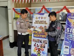 Program Polantas Menyapa, Satlantas Polres Murung Raya Pastikan Layanan Pembayaran Pajak Transparan