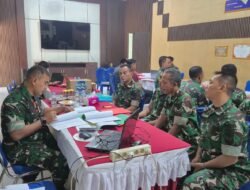 Audit Kinerja Itdam XXII Awasi Administrasi dan Program Teritorial Kodim 1002/HST