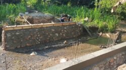 Wujudkan Akses Lebih Baik, Jembatan Garuda Desa Muang Masuki Tahap Pembangunan Pondasi