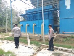 Personil Polsek kapuas Tengah laksanakan Patroli ke objek vital ke PDAM unit Pujon.