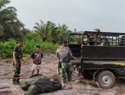 Satgas TMMD Reguler Ke-129 Turunkan Tenda untuk Dukung Kelancaran Pembukaan Kegiatan