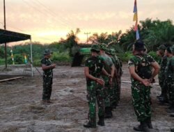 Persiapan yang Matang Kunci Sukses Pembukaan TMMD Reguler ke-129 Kodim 1208/Sambas, Kapten Wasino Berikan Arahan kepada Anggota