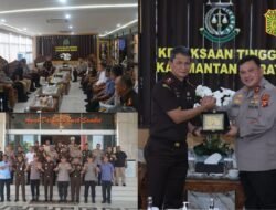 Kajati Kalbar Terima Silaturahmi Kapolda Kalbar, Perkuat Sinergi Penegakan Hukum di Era Reformasi Sistem Peradilan