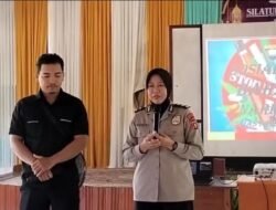 Polsek Murung Sosialisasi Pencegahan Kenakalan Remaja Pada Kegiatan MPLS di MTsT KP Puruk Cahu