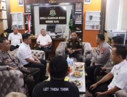 Pererat Sinergi Penegakan Hukum, Polres Murung Raya Laksanakan Silaturahmi ke Kejaksaan Negeri Murung Raya