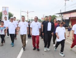 Sinergitas TNI-Polri dan Kejaksaan Lewat Olahraga Bersama Di Kabupaten Murung Raya