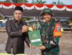 Kepala Kesbangpol Kabupaten Sambas Resmi Buka TMMD Reguler ke-129 Kodim 1208/Sambas