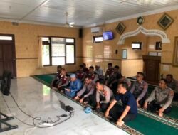 Polres Murung Raya Laksanakan Binrohtal Rutin Perkuat Keimanan, Mental, dan Integritas Personel