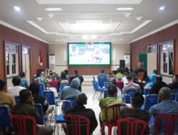 Kodim 1008/Tabalong Satukan Prajurit, Wartawan, dan Masyarakat Lewat Nobar Piala Dunia 2026