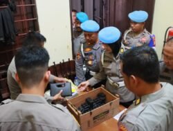 Bid Propam Polda Kalteng Gelar Gaktiblin dan Pemeriksaan Senpi di Polres Murung Raya