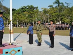 Personel Kodim 1008/Tabalong Ikuti Upacara Hari Kesadaran Nasional, Perkuat Sinergi Membangun Daerah