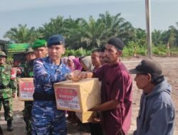 TNI AU Ikut Dukung Pelaksanaan Program TMMD Reguler Ke-129 Kodim 1208/Sambas