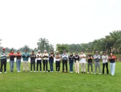 PERERAT SINERGI, DANKODAERAL XII GOLF BERSAMA BANK BRI DI ALAM KHATULISTIWA