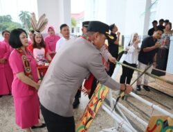 Tradisi Potong Pantan, Sambut AKBP Agung Gima Sunarya Kapolres Murung Raya Yang Baru