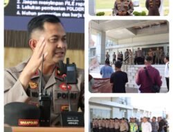 Polres Melawi Humanis Melaksanakan Pengamanan Aksi SPI Kabupaten Melawi