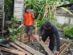 Satgas TMMD Reguler Ke-129 Mulai Bangun MCK di Dusun Semanas