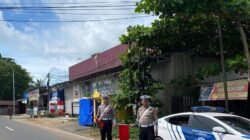 Antisipasi Lakalantas, Satlantas Polres Kapuas Pantau Arus Lalu Lintas Lingkar Luar Kota