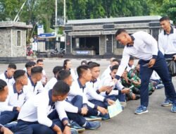 CEGAH TB PARU, DISKES KODAERAL XII GELAR PENYULUHAN DAN BAGIKAN MASKER BAGI PRAJURIT