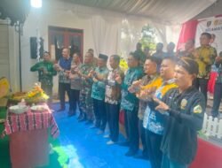 Danramil 1008-02/Haruai-Upau-Bintang Ara Hadiri Peresmian Koperasi Kelompok Tani Desa Catur Karya
