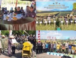 KEJATI KALBAR HADIRI PANEN RAYA KETAHANAN PANGAN TNI YANG DIPIMPIN PANGDAM XII/TANJUNGPURA PERKUAT SINERGI WUJUDKAN SWASEMBADA PANGAN