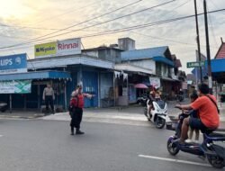 Personel Polres Barsel Laksanakan Gatur Pagi di Sejumlah Titik Rawan Kepadatan Kota Buntok