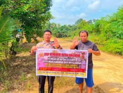 Cegah Karhutla, Polsek Tanah Siang Selatan Intensifkan Turun Ke Lapangan Beri Himbauan Kepada Masyarakat