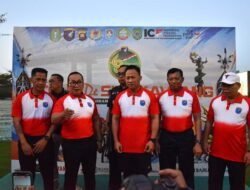 Perkuat Sinergi dan Gaya Hidup Sehat, Dankodaeral XII Ikuti Pelepasan Tour de Singkawang dalam rangka HUT ke-68 Kodam XII/Tpr
