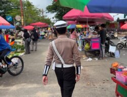 Pastikan Akhir Pekan Aman, Polres Murung Raya Patroli Di Car Free Day