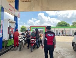 Polres Murung Raya Intensifkan Pemantauan Antrian BBM di SPBU Puruk Cahu, Pastikan Distribusi Terkendali
