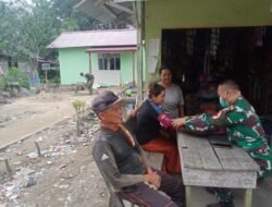 Satgas TMMD Ke-129 Periksa Kesehatan Masyarakat di Lokasi TMMD