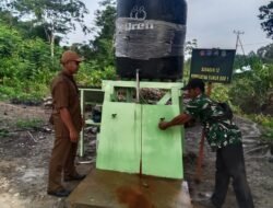 Kadus Semanas Sampaikan Terima Kasih atas Pembangunan Sumur Bor Program TMMD Ke-129 Kodim 1208/Sambas