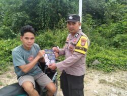 Sambang Masyarakat, Polsek Permata Intan Perkenalkan Aplikasi Super App Polri dan Call Center 110
